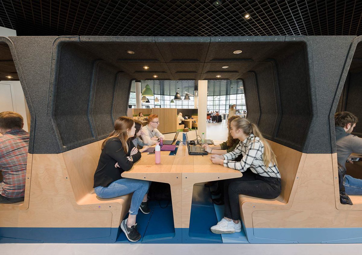 mecanoo_'s tweet image. Excited to pick up 2 @Architizer A+ Awards tonight for #HUBB, the modular furniture series for learning environments by @mecanoo_ &amp;amp; @Gispen