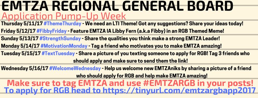 EMTZARYD's tweet photo. RGB Apps are Live @EMTZA! Help us spread the word with #EMTZARGB Pump Up Week! https://t.co/Zdjptx6gL7 https://t.co/vs1ts4L2BU