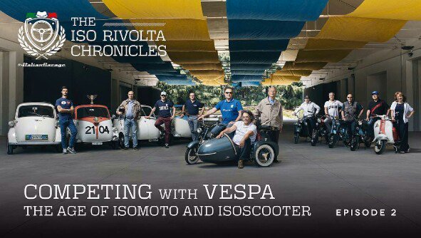 isofriends's tweet photo. @isofriends nel loro habitat ideale #areaiso #isofactory #isomoto #isoscooter #isetta il video su YouTube #aig #AnItalianGarage https://t.co/7rSR8ttHj2