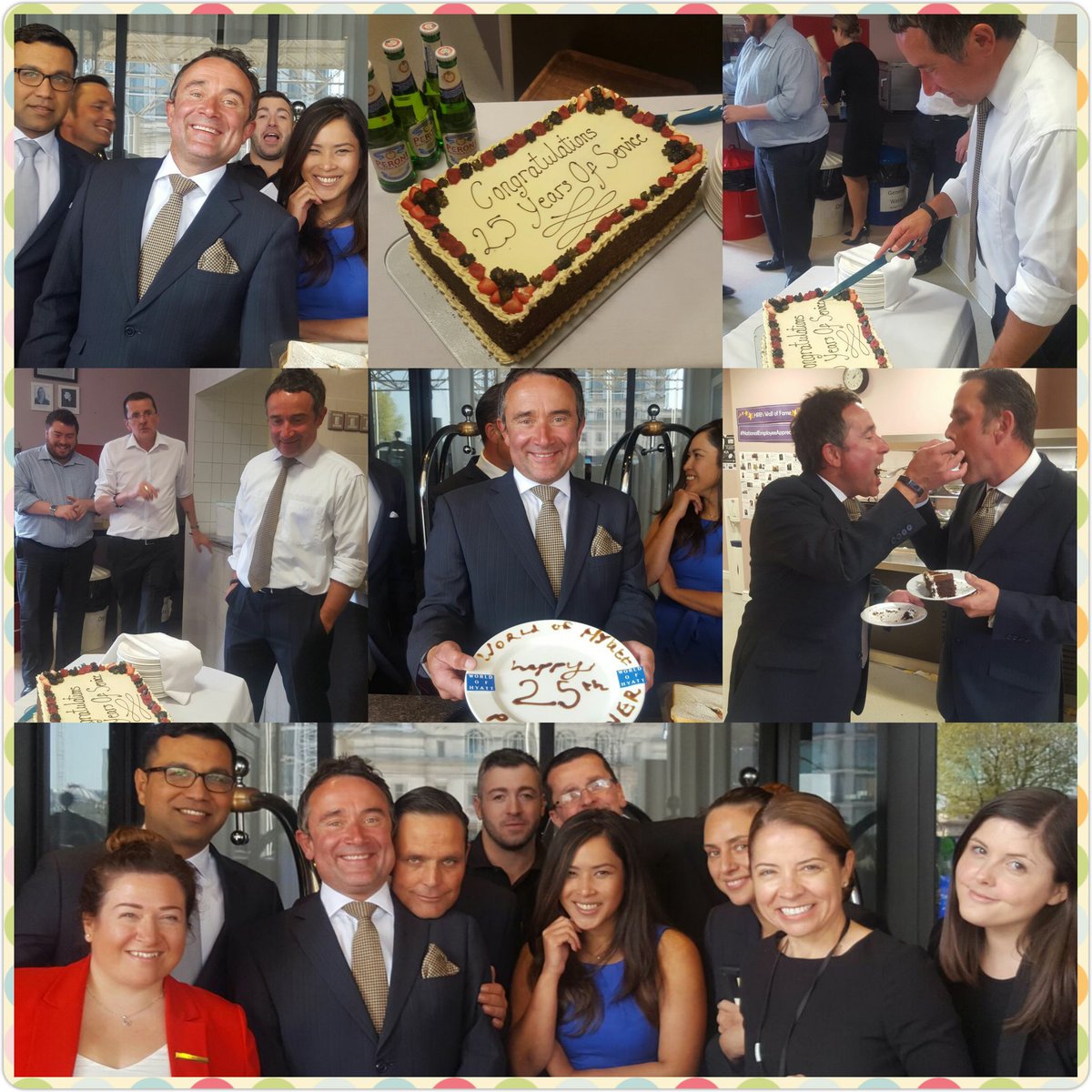 HRBIRMI_HR's tweet photo. Today we celebrated one of our colleague's 25 years anniversary with @HyattBham #greatplacestowork #25yearswithHyatt https://t.co/kl0bPQrC3k