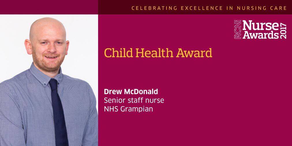 RCNi Child Health Winner Drew McDonald - abdn-em.co.uk/?p=821