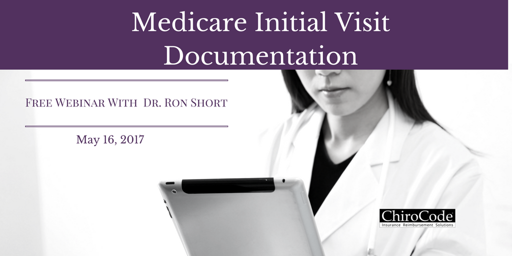 ChiroCode's tweet image. In the first of this two part series Dr. Ron Short will review the..... ow.ly/nqvg30bzykI #chirocodewebinar #medicaredocumentation