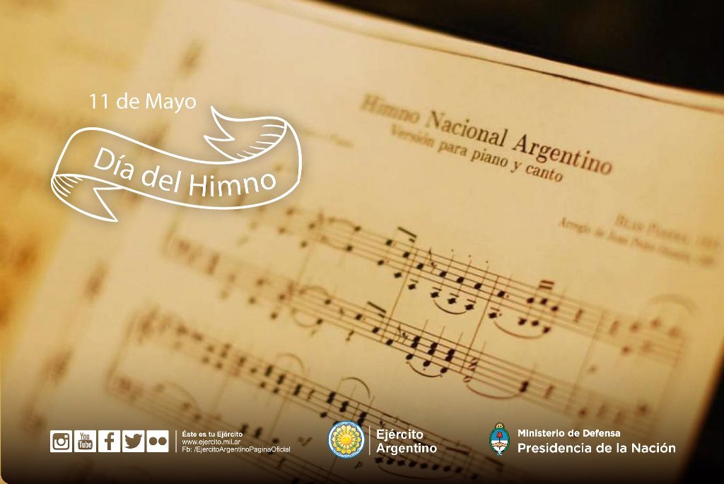 #DiaDelHimnoNacionalArgentino Nos une y emociona a todos los argentinos.