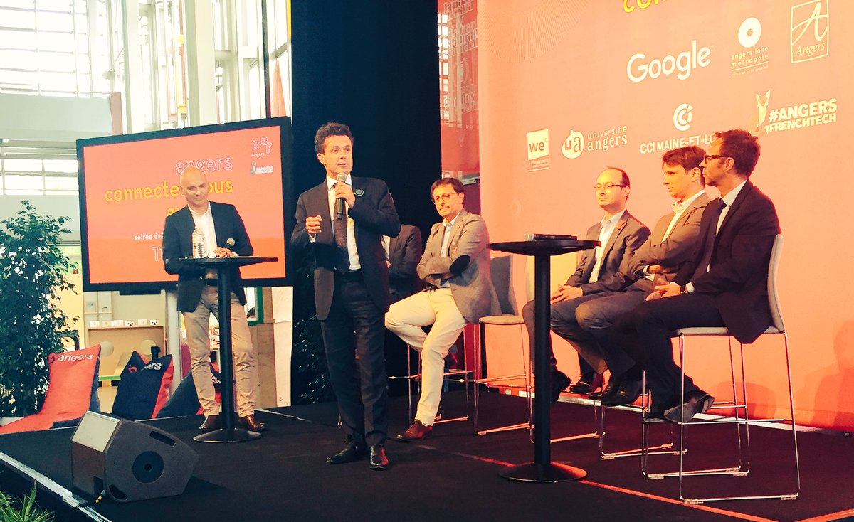 BusBenCo's tweet photo. Angers soirée @Google @sebmissofle &amp; @ChristopheBechu
Connectez-vous au futur
@Angers @AngersTech @CCInnovation49
@WEn_Official @UnivAngers https://t.co/lYOOho36fU