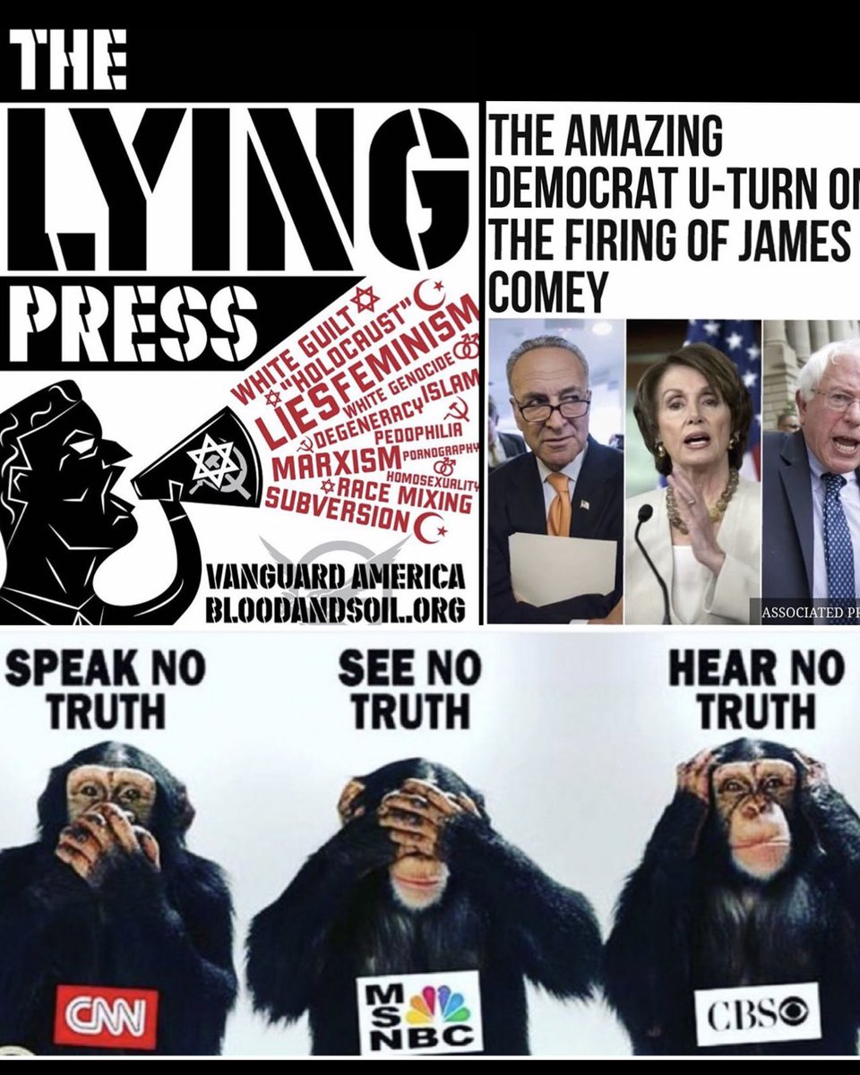 AMErikaNGIRLLL's tweet photo. MSM Reports Only🌐
GlobalistAgenda Tells Them To

💯#PaidLying News

Part of the #DeepState 

SpinRealNews into #FakeNews

#Resist Brainwash https://t.co/T72afKqHa9