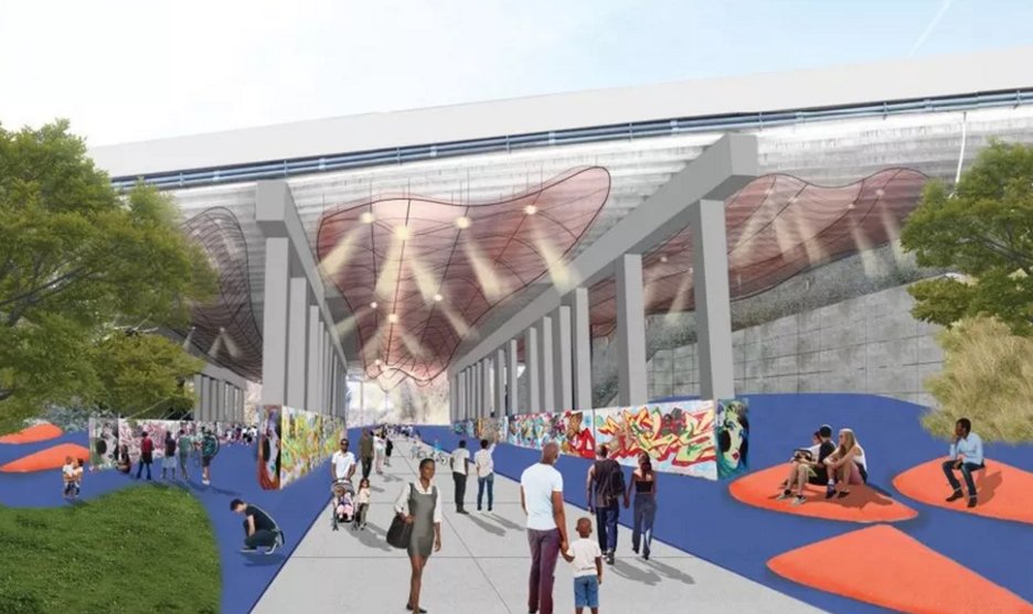 CushWakeATL's tweet photo. Vision for @AtlantaBeltLine Southside Trail is revealed! More via @CurbedAtlanta: https://t.co/0axC2BnX1o https://t.co/7uczFsU3Av