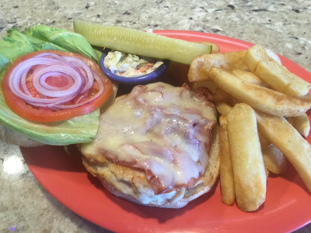 Eat healthy with a grilled chicken sandwich (then treat your tastebuds by adding cheese, bacon &amp; guacamole.) Yum. #keywest #eat #delivery