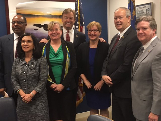 AmerAcadPeds's tweet image. AAP President-Elect @ColleenKraft and other medical groups are on Capitol Hill today to urge the Senate to #KeepKidsCovered. #Docs4Coverage