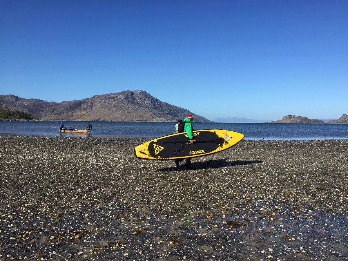 TheLondonSUPCo's tweet photo. All good things... Our journey home... part of our the #SUPAdventure! @water_skills @VisitScotland #OsheaSurf #Revolwe #PlanYourEscape https://t.co/Y50O9KrmgD