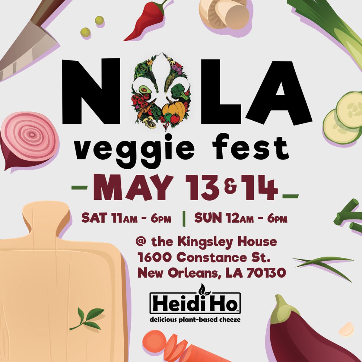 HeidiHoFoods's tweet photo. WE'RE SO EXCITED for our first ever @nolaveggiefest! Come taste some of our delicous plant-based nachos! #freecheeze #nachos #NOLA https://t.co/zipPtVuwVJ