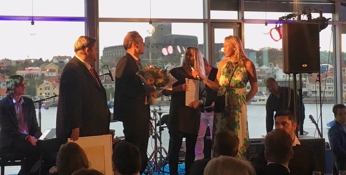 Vi delar ut pris till 2016 års turismföretagare i Kungälv! Fantastiska Tofta Herrgård! #bohuslän #södrabohuslän  #kungälv #marstrand