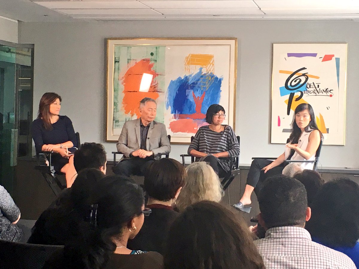 "We need to normalize Asian Americans as Americans." -👏<a href="/imontheradio/">emi</a> in today's #WNETdiversity panel on Asian Americans in Media