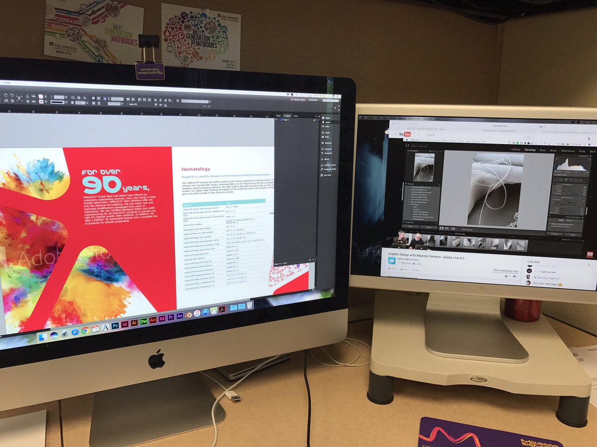 TYDZN's tweet photo. Enjoying  #AdobeLive stream while working. https://t.co/NYsZWAUWVM