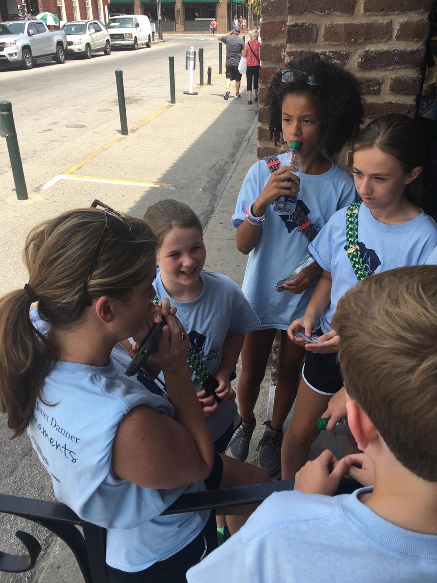 Sure we can make announcements back at school over the phone LIVE from Charleston. #FSS