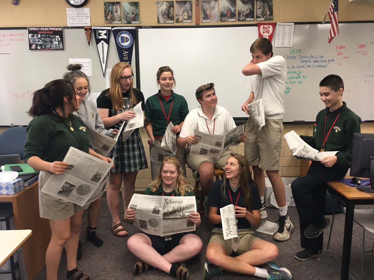 PiusXnewspaper's tweet photo. Catch the final issue of the X-change today! https://t.co/cTD1srEQx7
