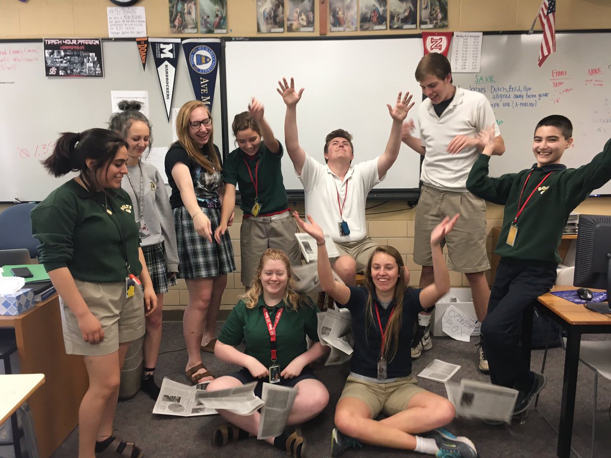 PiusXnewspaper's tweet photo. Catch the final issue of the X-change today! https://t.co/cTD1srEQx7