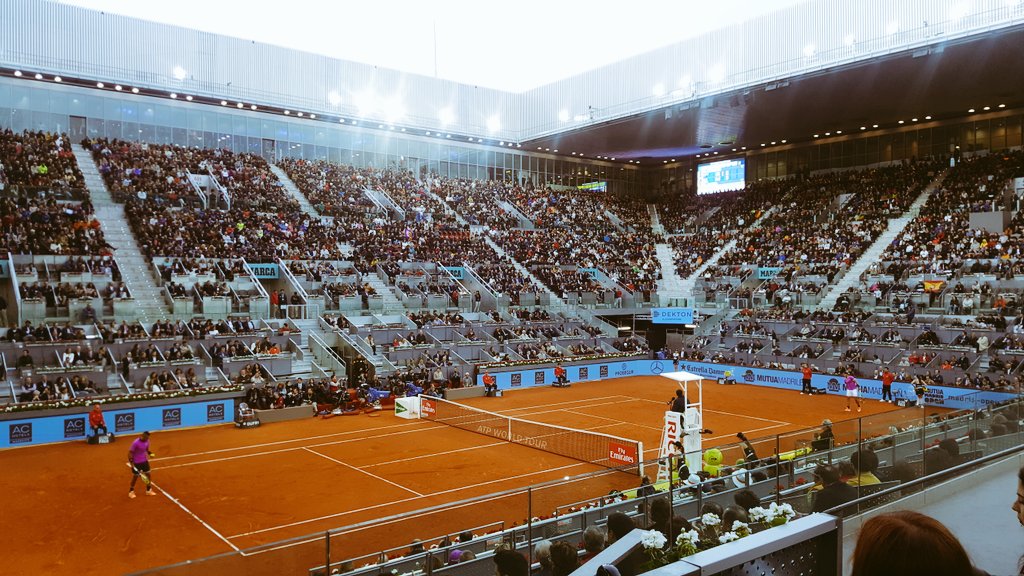 Hoy estamos en el🎾 #MMOpen 🎾 gracias a <a href="/CocaCola_es/">Coca-Cola España</a> 🔝🔝🔝