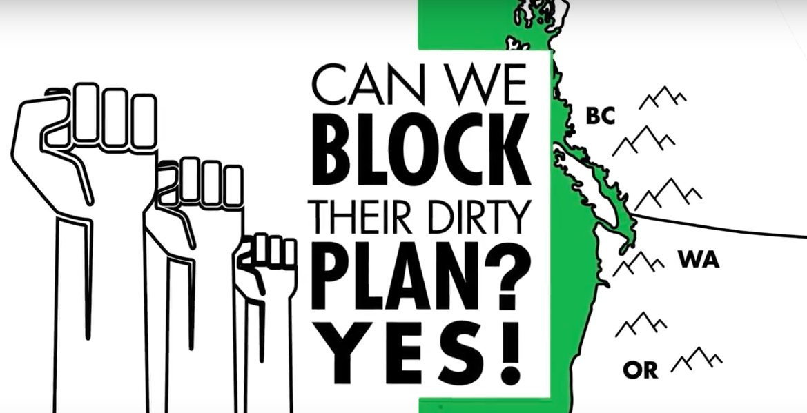 DebSlobe's tweet photo. 1 million messages ask @GovInslee to protect the NW: #InsleeMust help us #powerpastcoal &amp; #standuptooil. Video: https://t.co/XIvDp3iXYY https://t.co/ptR9DMobHv