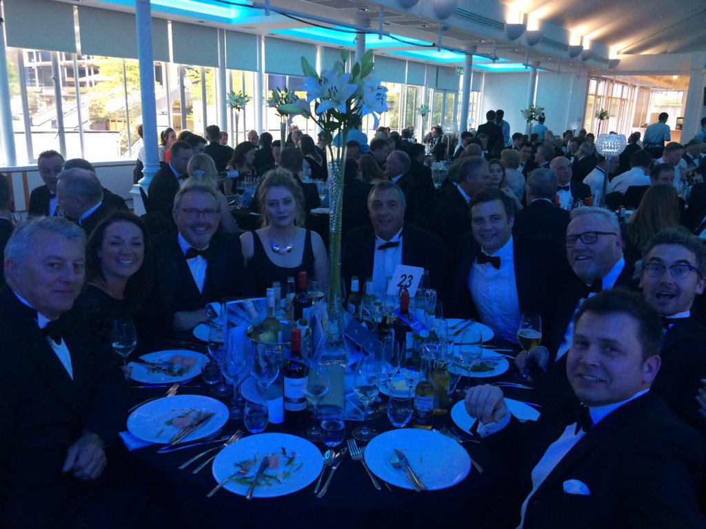 LuisaLagerwall's tweet photo. Proud sponsors team @MorganLovell representing at #TVPA17! Come say hi 👋 at table 23 - we have 🍺🍷! https://t.co/3fbmWjzM7c