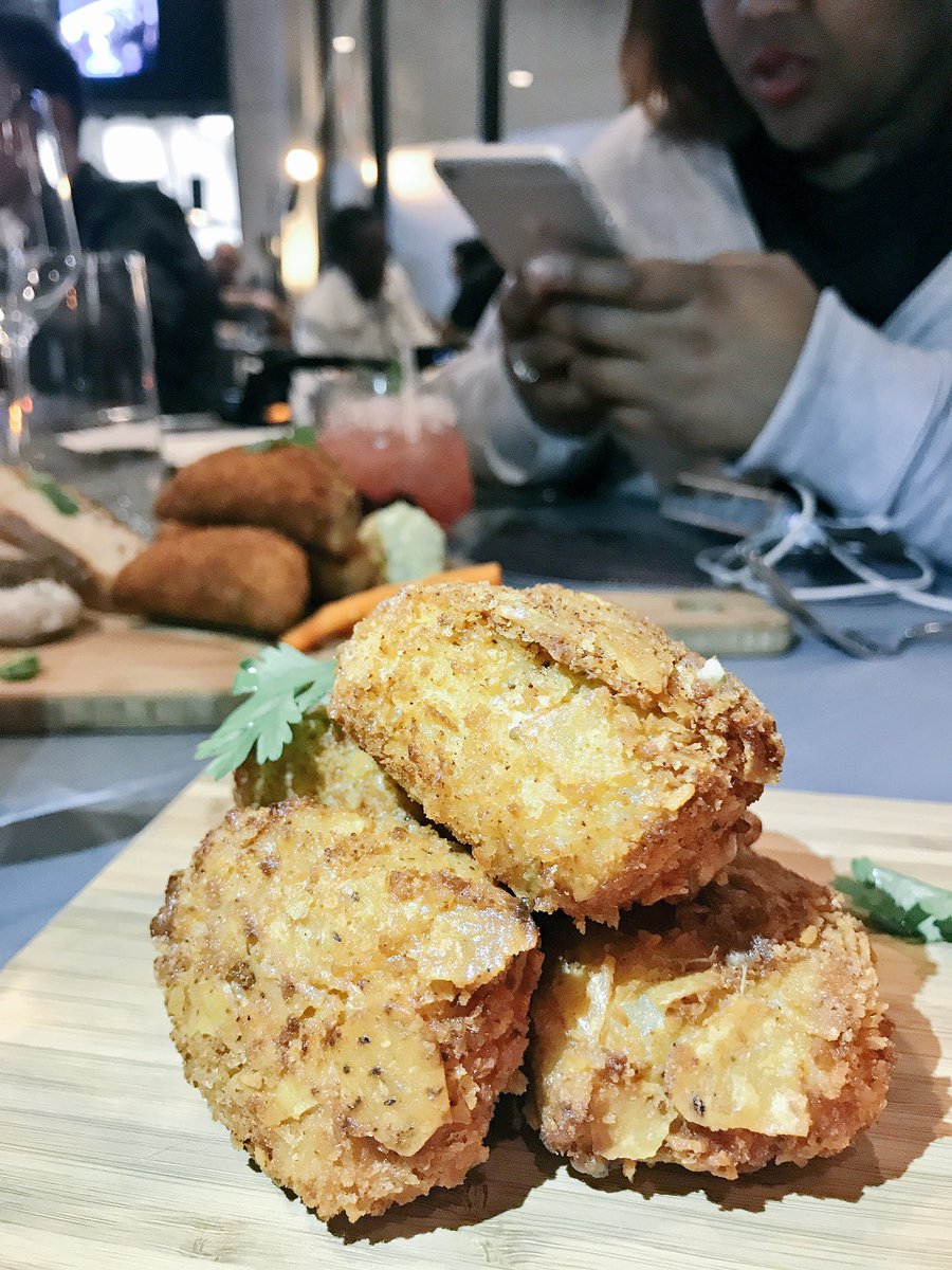 Deep Fried Mac n Cheese 😍

#SomethingsCookingByJ <a href="/timesquareza/">Time Square</a>