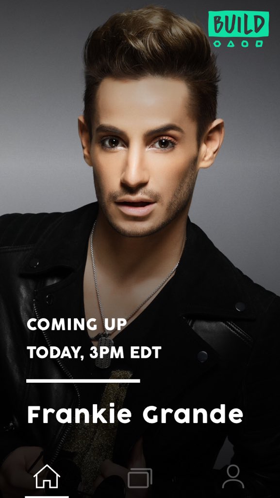 philiplouie01's tweet photo. Going LIVE @BUILDseriesNYC with @FrankieJGrande from @amazon's @StyleCodeLive NEXT at 3pm! #StyleCodeLive https://t.co/Cw9q0ZbFHq
