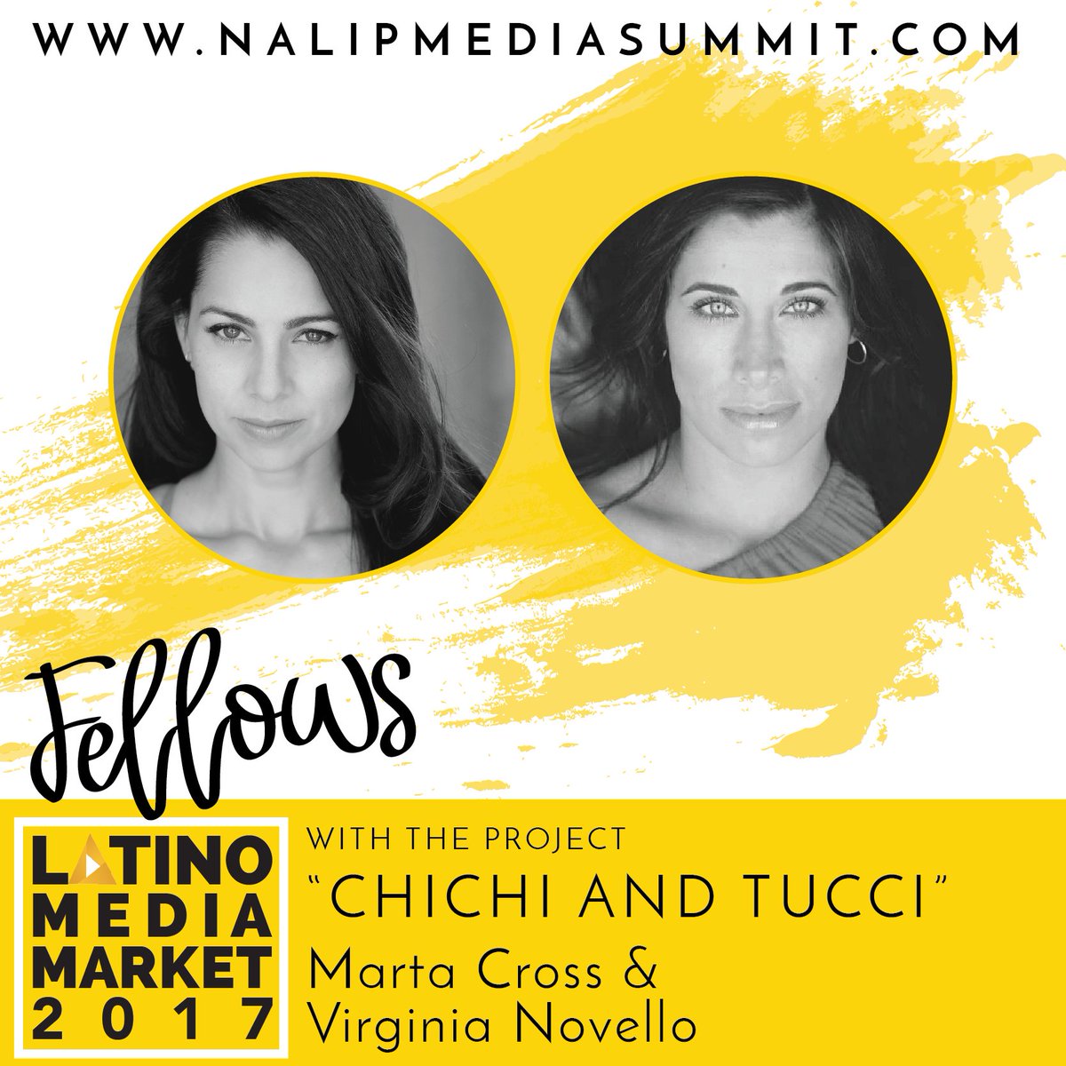 NALIP_org's tweet photo. .@MartaMCross and Virginia Novello will participate with their project "ChiChi and Tucci." #CreateWithUs #2017LMMFellow https://t.co/yHITl615w5