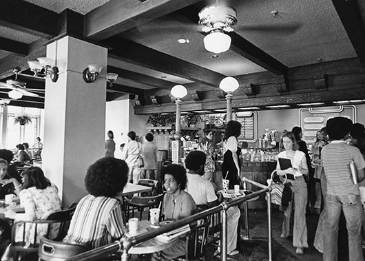 UCLA_SA's tweet photo. #TBT Kerckhoff Coffee House opened in 1976. Forty years later, it continues to be the coffee and study spot! https://t.co/TuS4RrP9c4