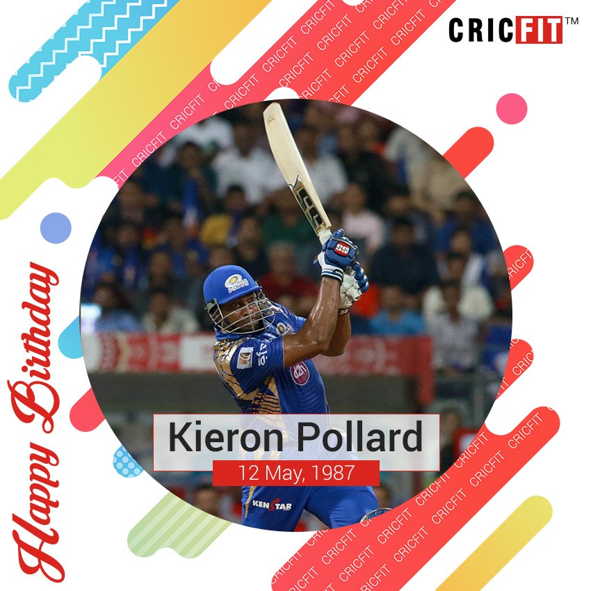 Cricfit Wishes Kieron Pollard ( a Very Happy Birthday! 
