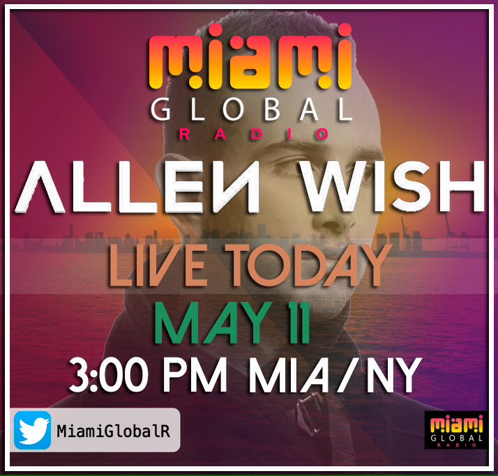 MiamiGlobalR's tweet photo. @allen_wish // #LIVE NOW‼️ 3PM 🇺🇸 MIA/NY ✔ Thanks to @radio_sync for your collaboration #housemusic #Miami #HouseParty #miamiglobalradio https://t.co/4gBdypkMUg