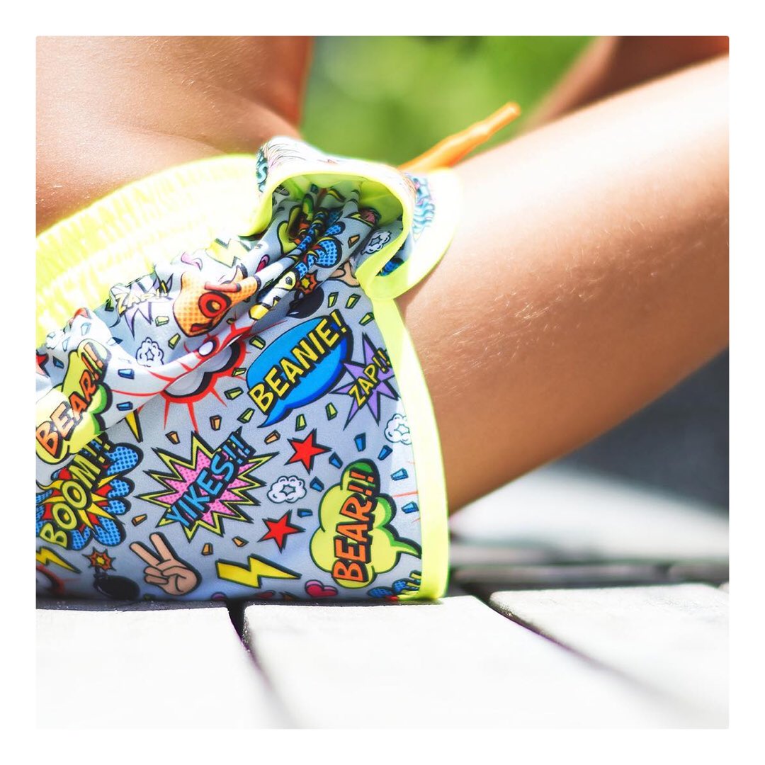 Is it the holidays already??? We need an excuse to wear our awesome <a href="/beanieandbear/">Beanie & Bear</a> swimshorts!