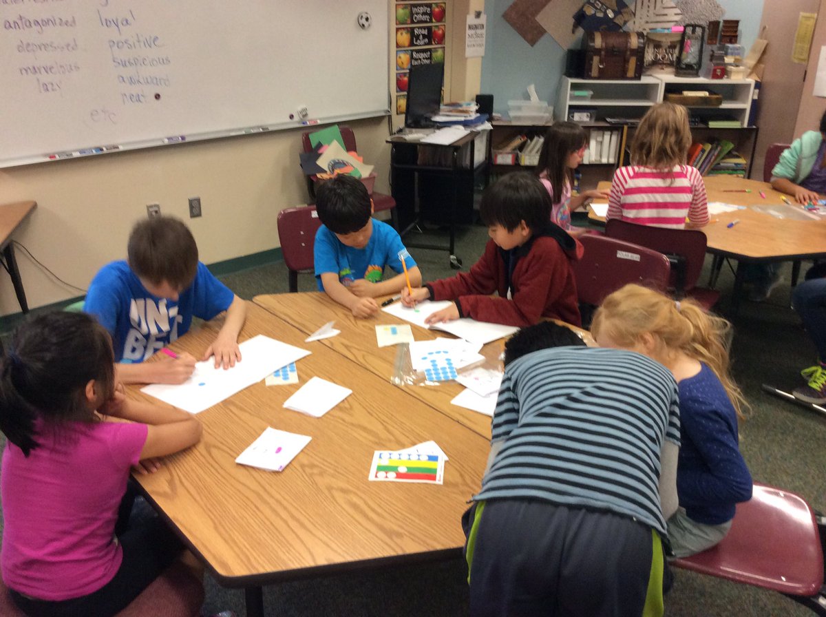 ELIwithMrsK's tweet photo. We are authors! We worked with our big buddies @chapmanthinkers to make books inspired by Press Here by Henri Tullet @ceDCSD https://t.co/mAChWo3w7F