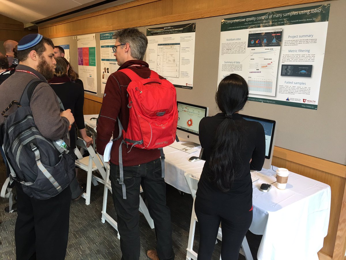 IOBIO posters and demo now in Biondi Hall at #bog17.