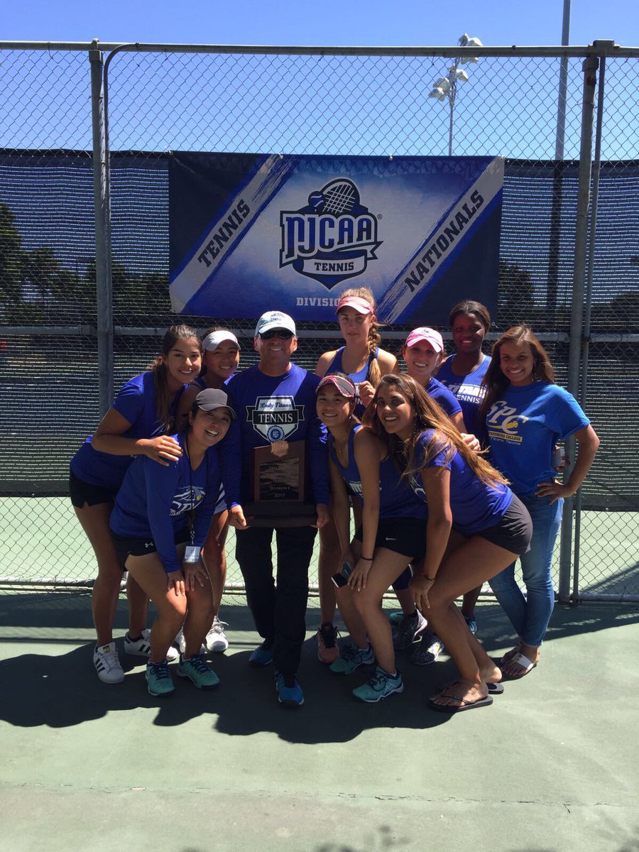 spctennis's tweet photo. Lady Titans win Doubles National Championship and place 3rd at NJCAA National Championships! #spcnews #titanstrong https://t.co/UYkXVncW2N