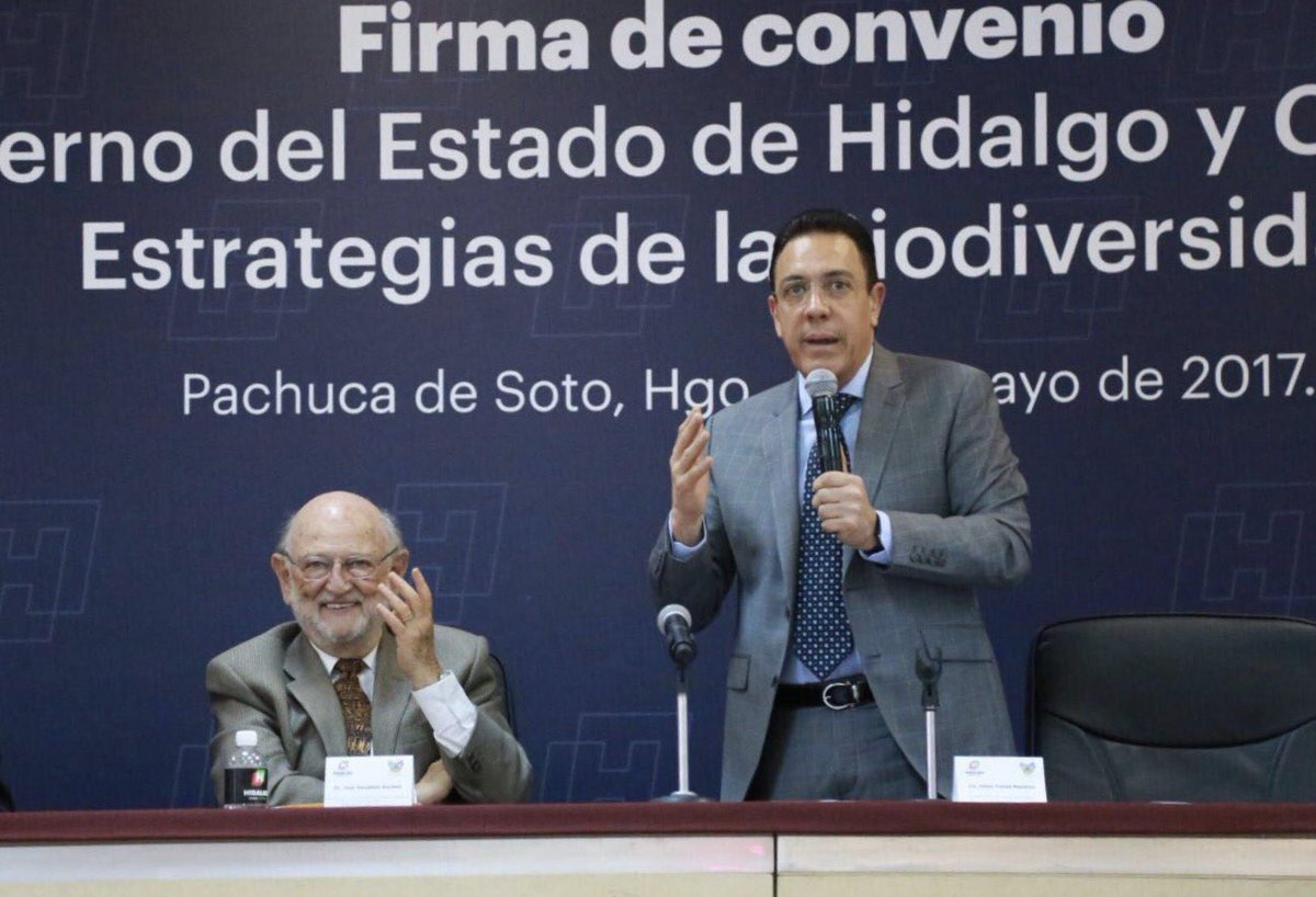 omarfayad's tweet image. Con esta firma de convenio buscamos garantizar la presencia del mayor número posible de componentes de nuestra rica diversidad biológica.