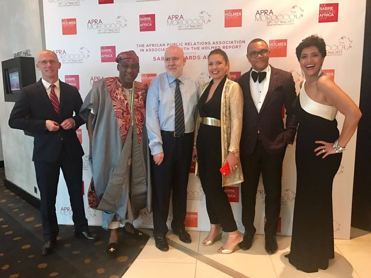prmediacom's tweet photo. Do you think our campaigns will be awarded tonight? Stay tuned ;) 
#PRmedia #SABREAwards #APRAMorocco2017 https://t.co/ibYJplmCdc