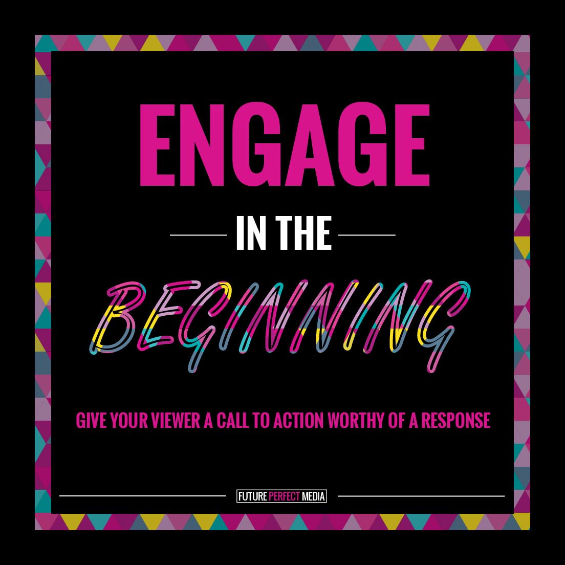 FPerfectMedia's tweet photo. One of the most forgotten components of good video -- #CalltoAction. https://t.co/ExgERzSic3