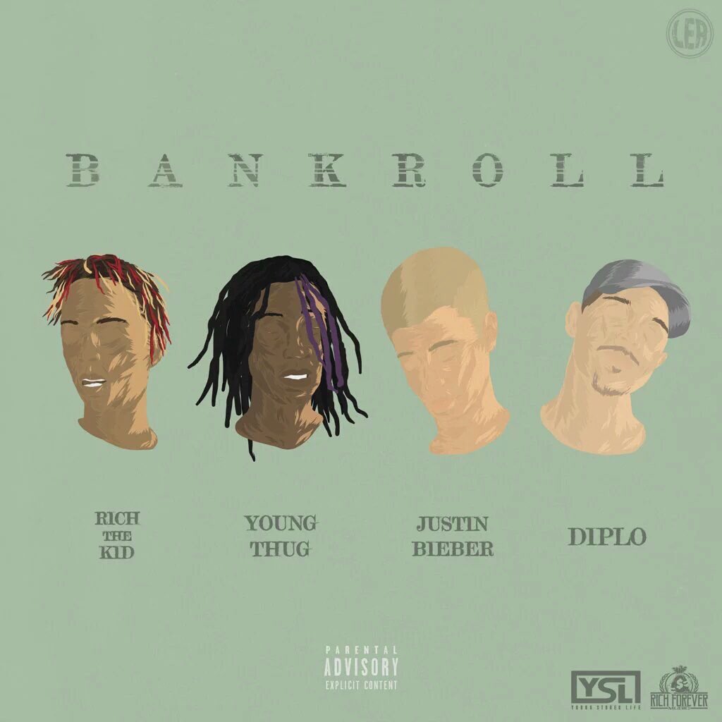 'Bank Roll' by Rich The Kid, Young Thug, Justin Bieber &amp; Diplo will be released TODAY! #BANKROLL