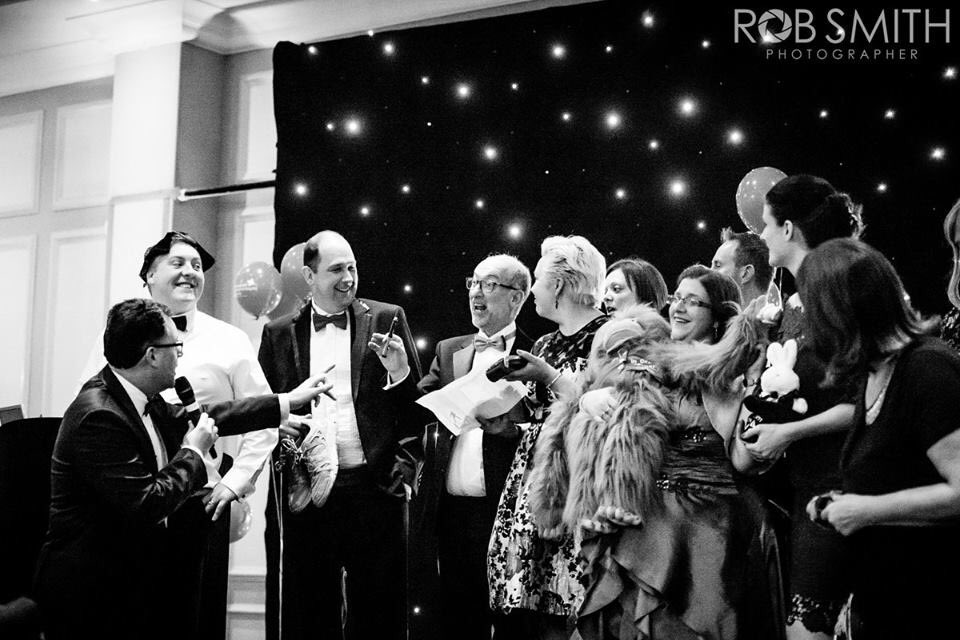 Brianatdolittle's tweet photo. Celebrating at the #nmawards2017. Unexpected place for a Stained Glass artist. Honoured to be a finalist. #covhour @networkingmummy https://t.co/dRJ4xeOUBG