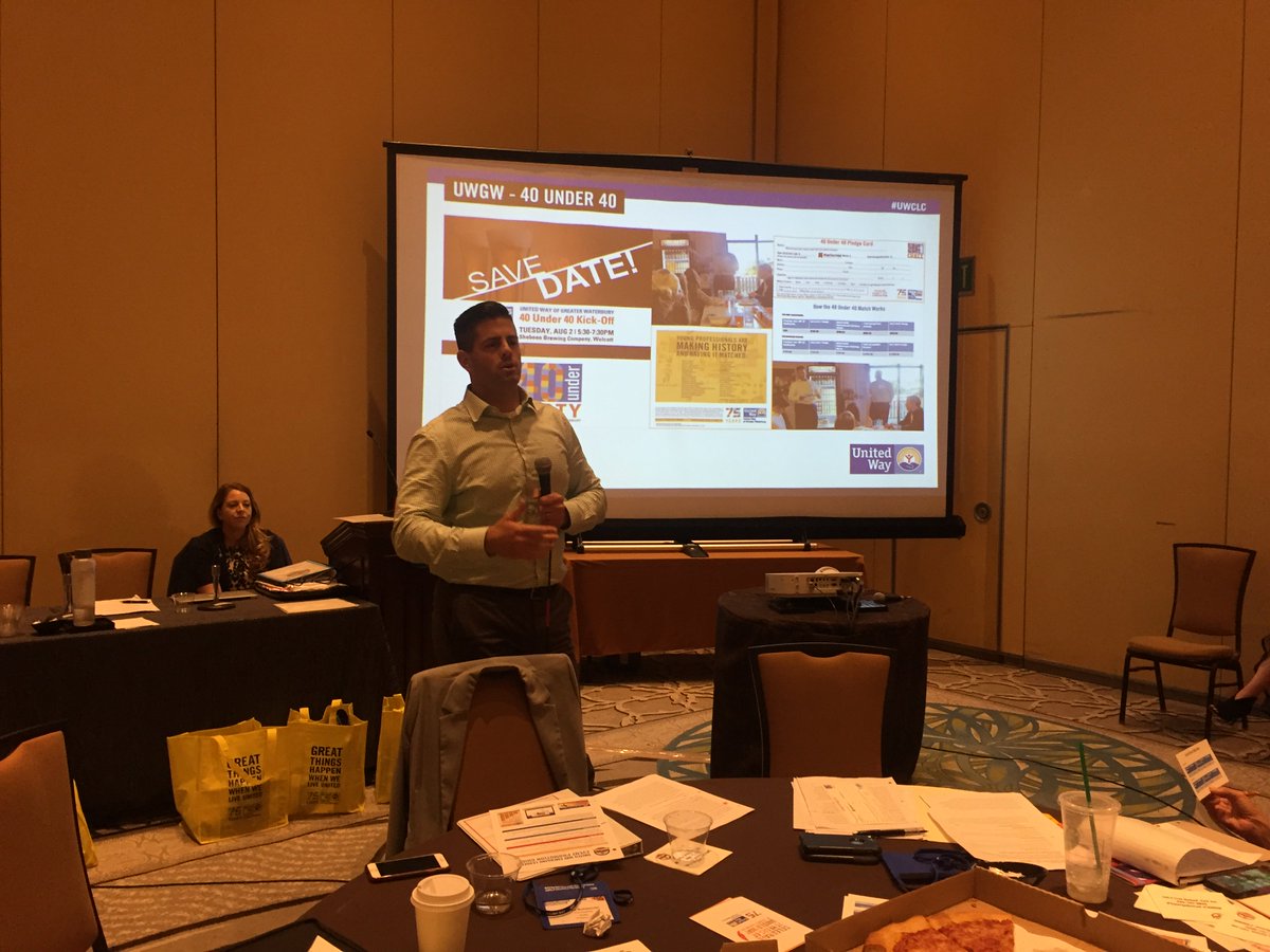 Thanks everyone who joined @BrianJAmero &amp; our Emerging Leaders for yesterdays #UWCLC presentation@ #EmergeUnited  #UWGW75 <a href="/brasscitybuzz/">Brass City Buzz</a>