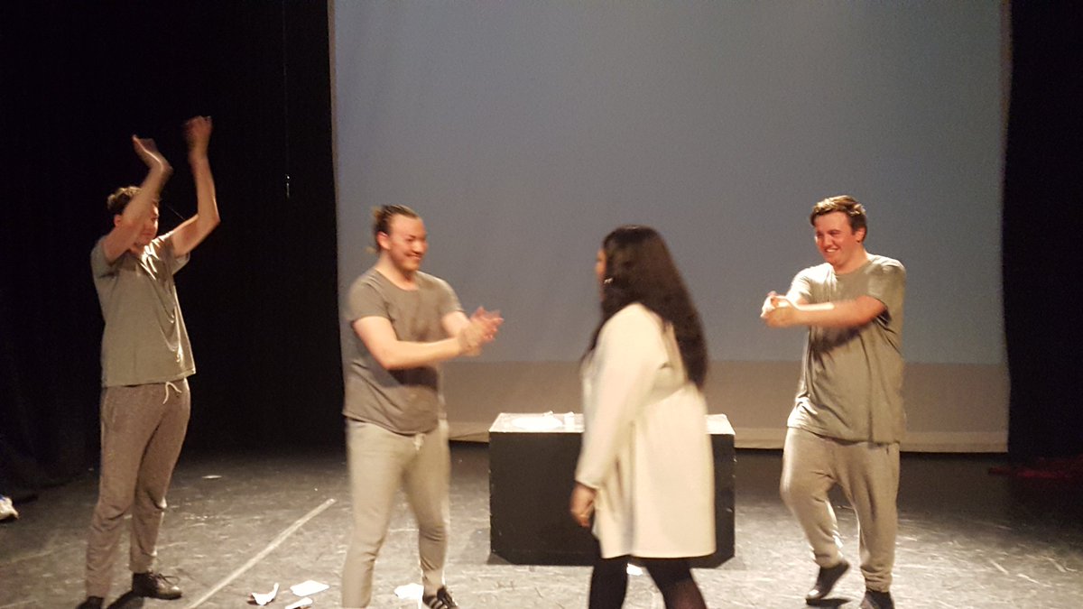 C3UDrama's tweet photo. More images from #DeltaPhase! Tomorrow is the last night and it's time for Blank Canvas staging of Helver's Night by Ingmar Villqist https://t.co/iNZTSaYL9b