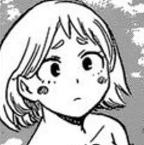 uraraka with her hair tucked behind her ears..!!! 😩👌 