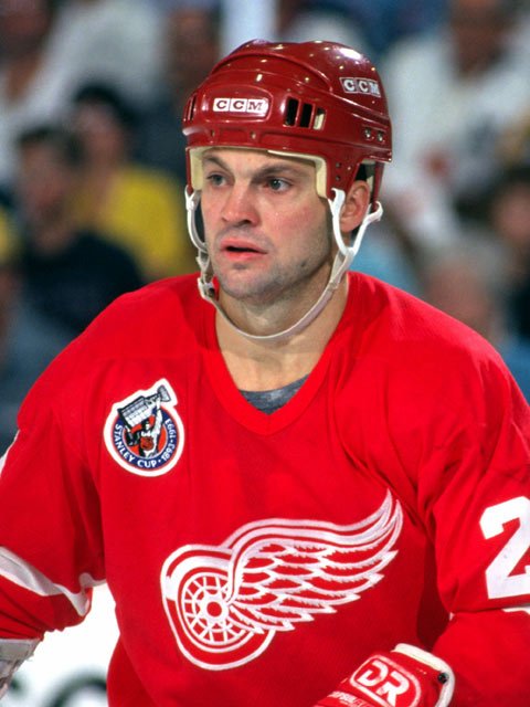 dino ciccarelli red wings jersey