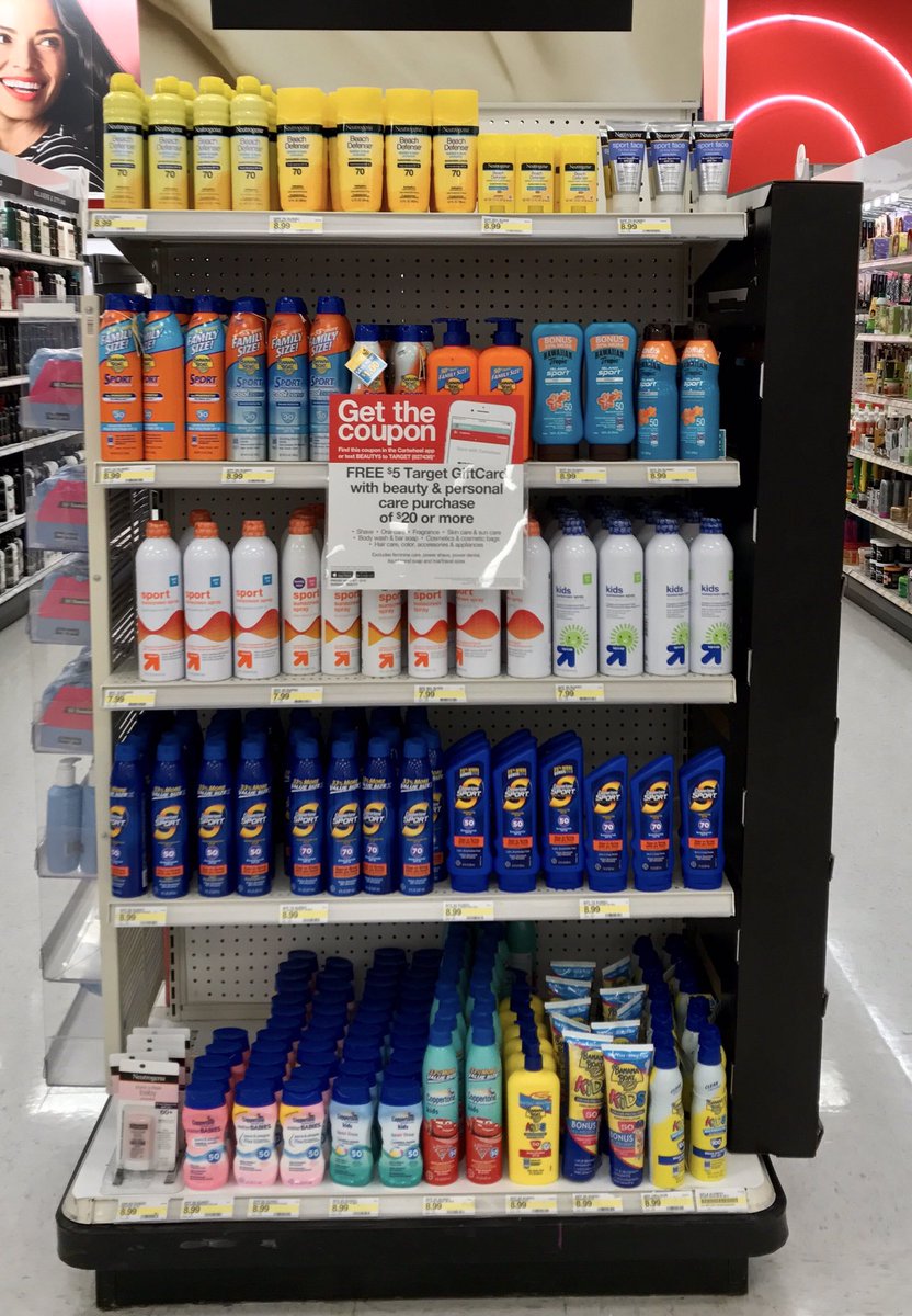 Full, impactful and ready for sunny days 🌞 #Target #SunScreen #T2337 #ImpactfulEndcaps