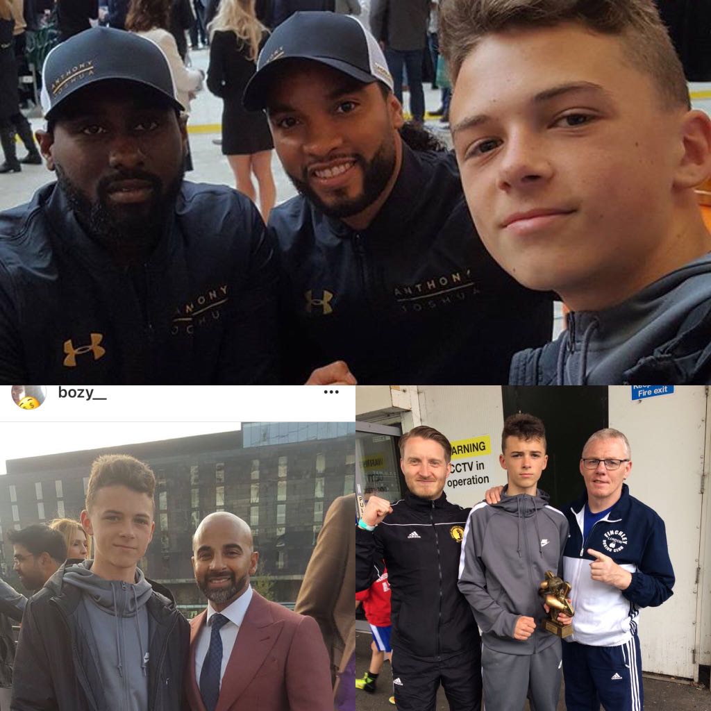 J7_Boz's tweet photo. @anthonyfjoshua my boy had the best 14th birthday weekend 👌👌 https://t.co/2tzo3eVTE0