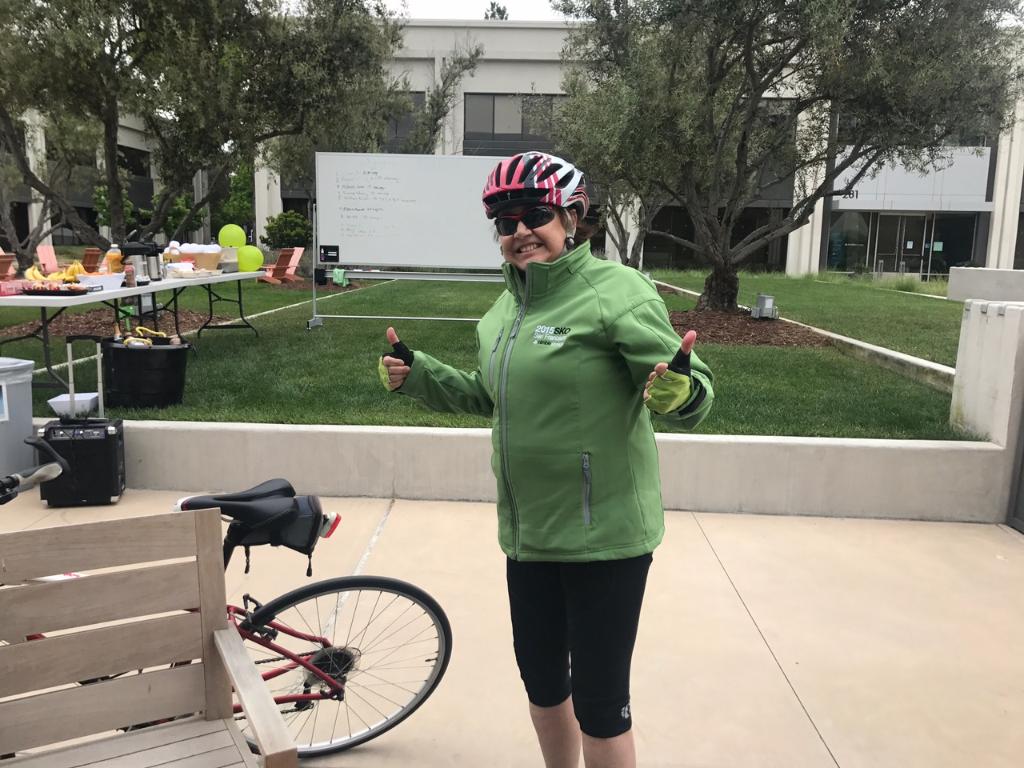 HPE_Storage's tweet image. #BikeToWorkDay at Nimble Storage in San Jose, CA!