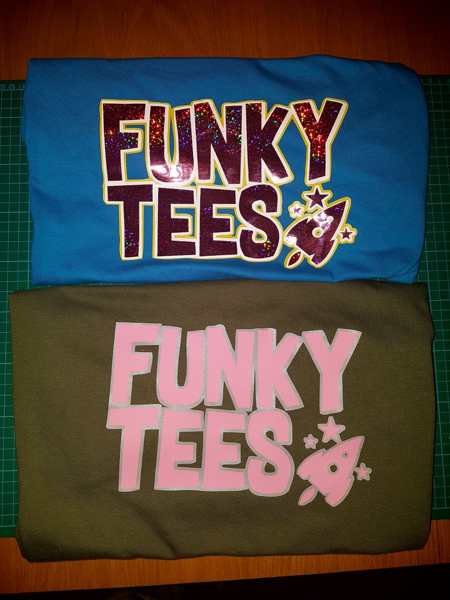 FunkyTeesUK's tweet photo. Our Funky Tees Logo! Loving the colours #vinyl #magic #funkytees https://t.co/e7cY0m0oD7