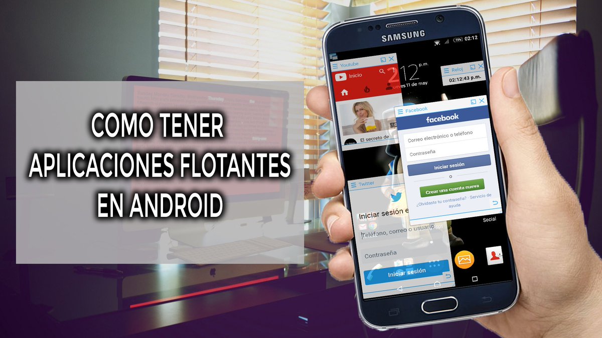 windroidlp's tweet image. CHECA ESTA EXCELENTE APLICACION QUE TE PERMITE TENER APLICACIONES FLOTANTES:
youtube.com/watch?v=lWeqTH…