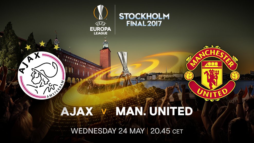 Image result for manchester  vs ajax europa final