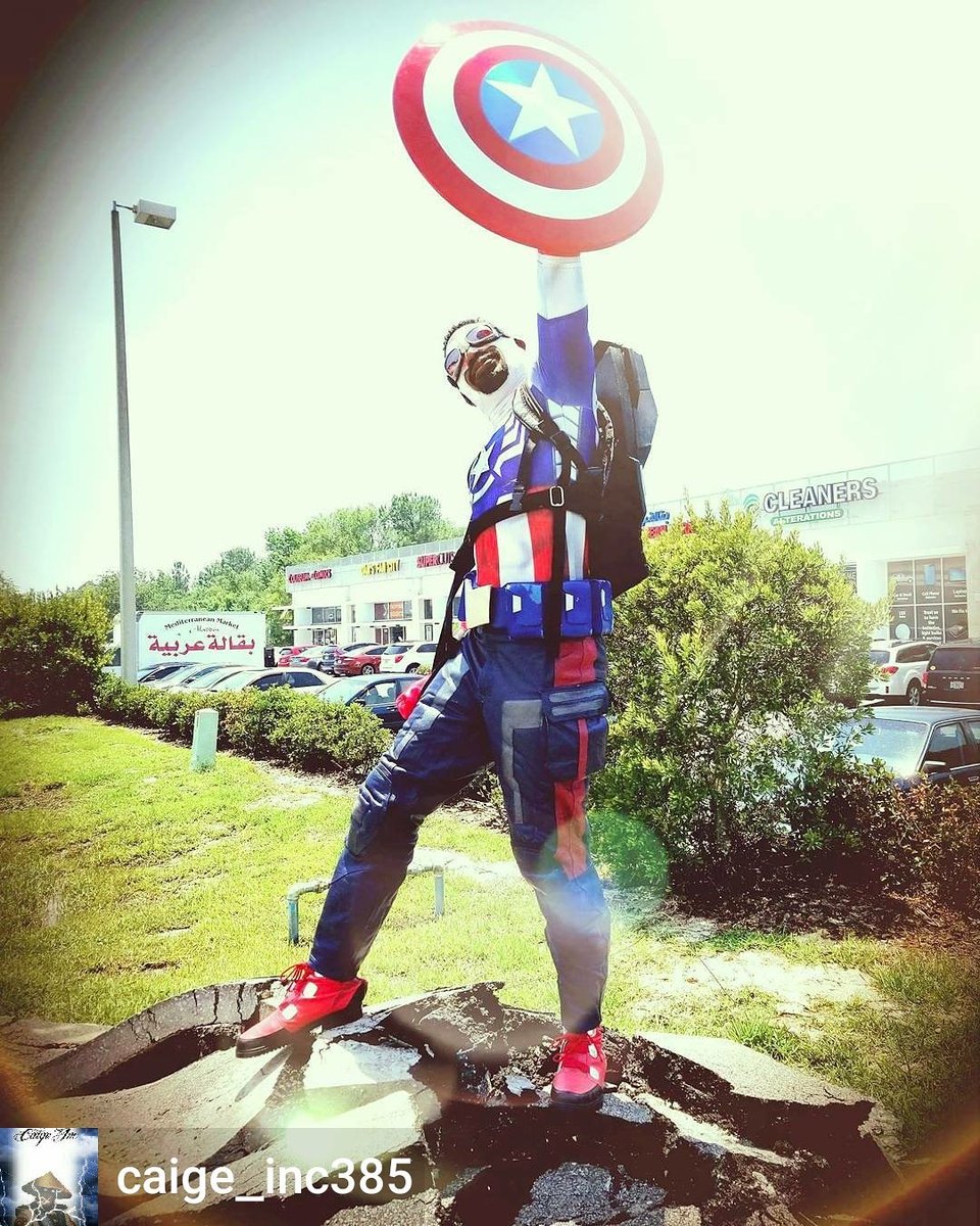 aogorlando's tweet photo. @aogorlando member @Kdiddy01 on #FeeeComicBook day as #CaptFalcon! #Comics #Marvel #MarvelCosplay #Aogorlando #FitnessCosplayer #Follow https://t.co/XpsGBwUwb4