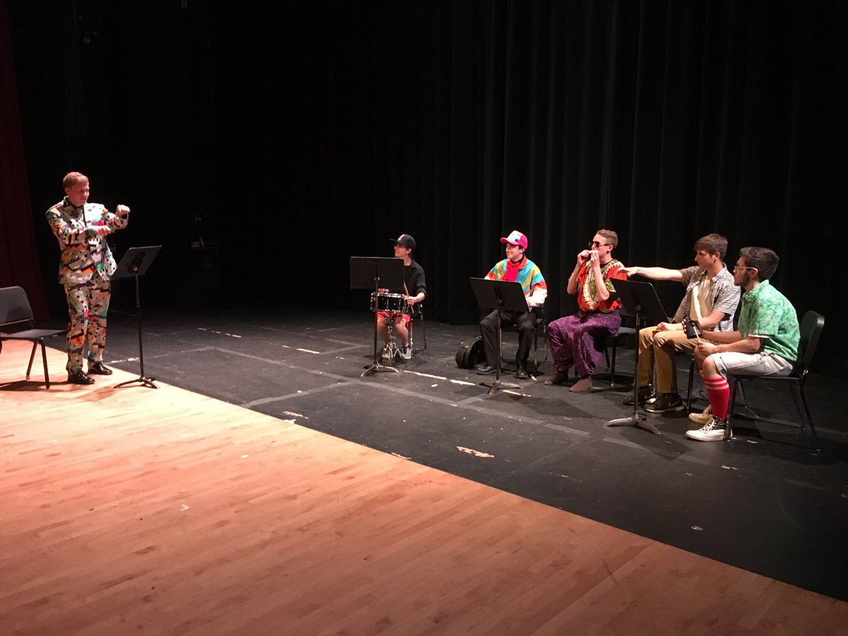 SMHS_Thespians's tweet photo. Second rehearsal was a success! Make sure to catch this amazing show tomorrow night at 8pm @SMPAC !! https://t.co/nyt7gEAwgb